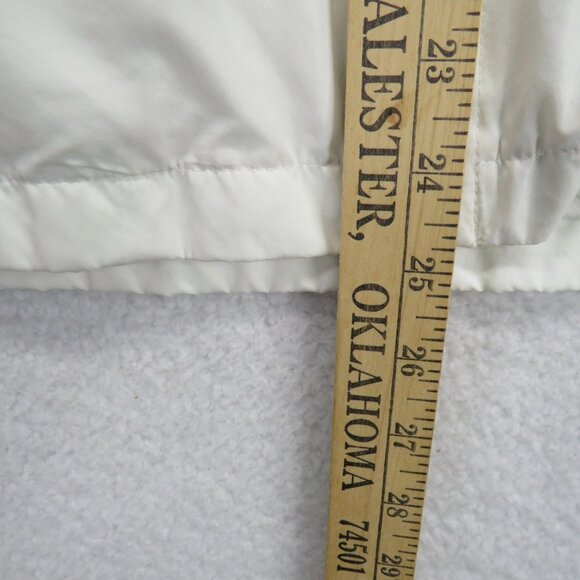 Nike Jacket Womens XL White Pink Full Zip Windbreaker Lightweight‎ Athletic - Picture 9 of 9